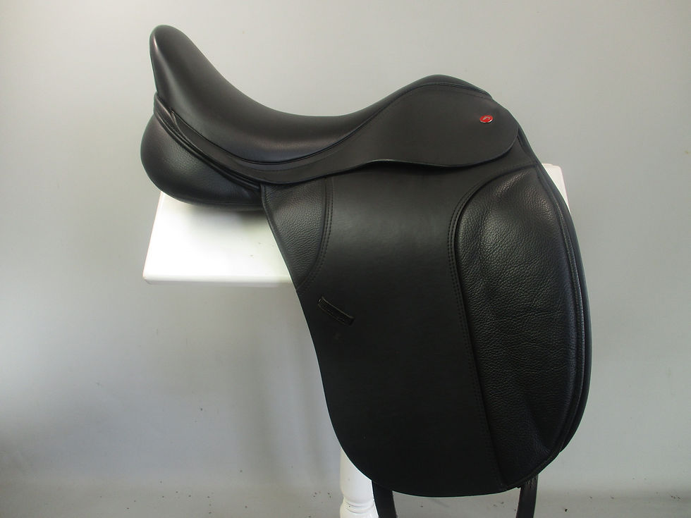 Thumbnail: Thorowgood T8 Dressage Saddle 17.5"