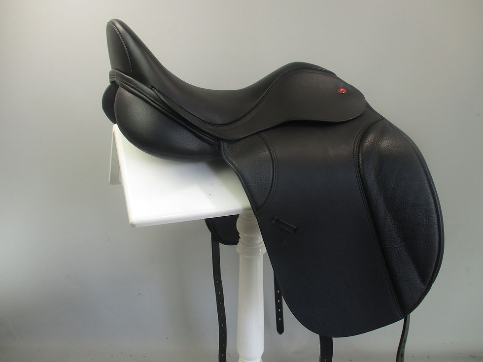 Thumbnail: Thorowgood T8 Dressage Saddle 17.5"