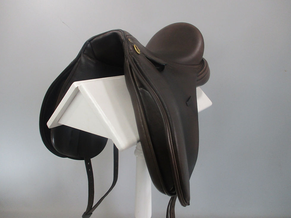 Thumbnail: Peter Horobin SF  Royal 2 Show / Dressage Saddle 17" M/MW BROWN