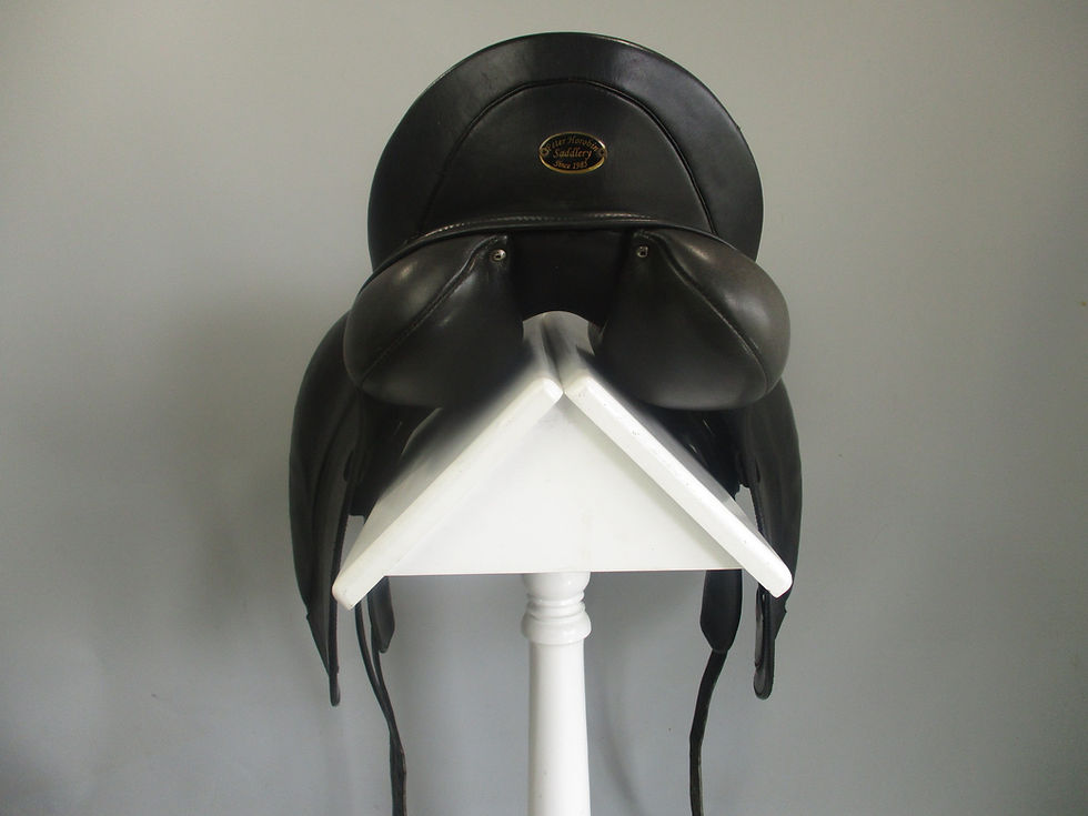 Thumbnail: Peter Horobin Liberty CC Dressage Saddle 17.5" M/MW