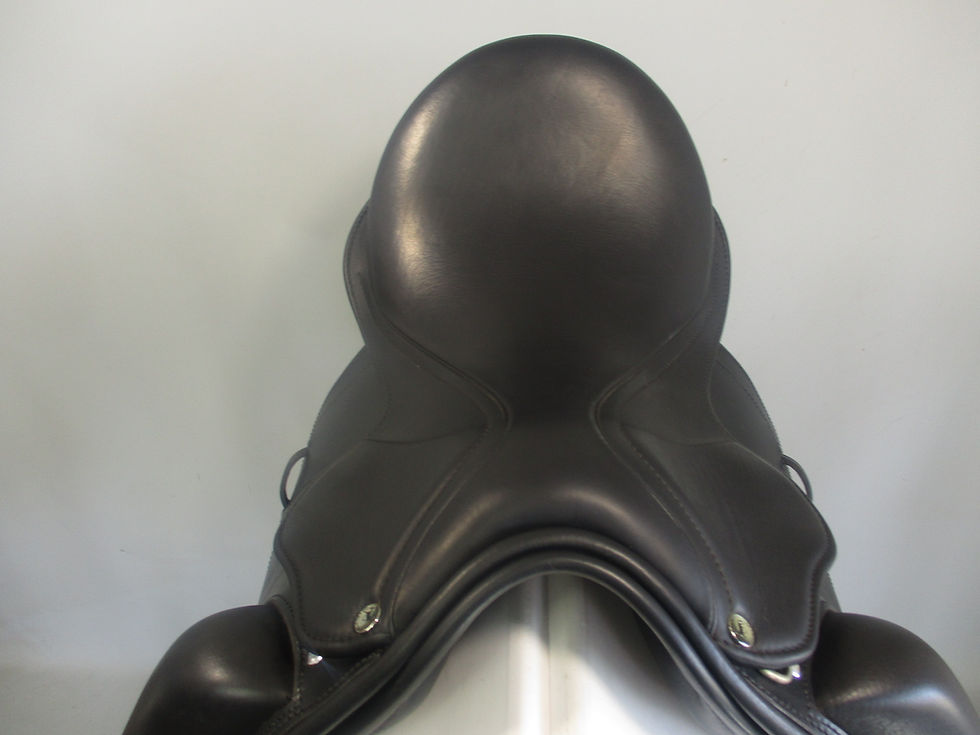 Thumbnail: Black Country Cavalina Pony Dressage Saddle 16.5" 2XW