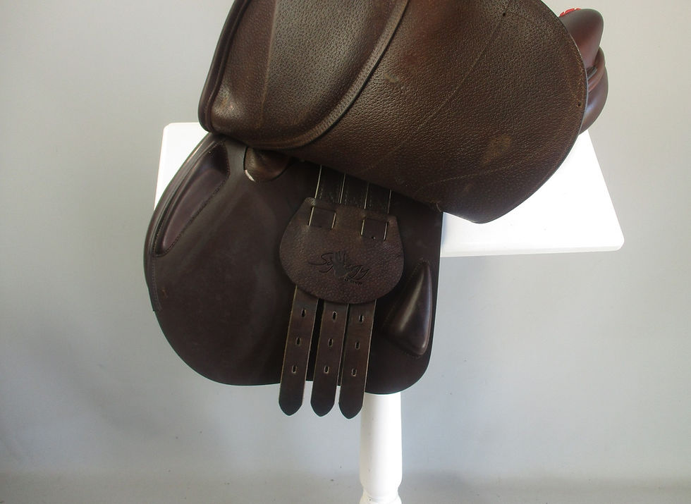 Thumbnail: Equipe Synergy Jump Saddle 17" (M+1) MW-W