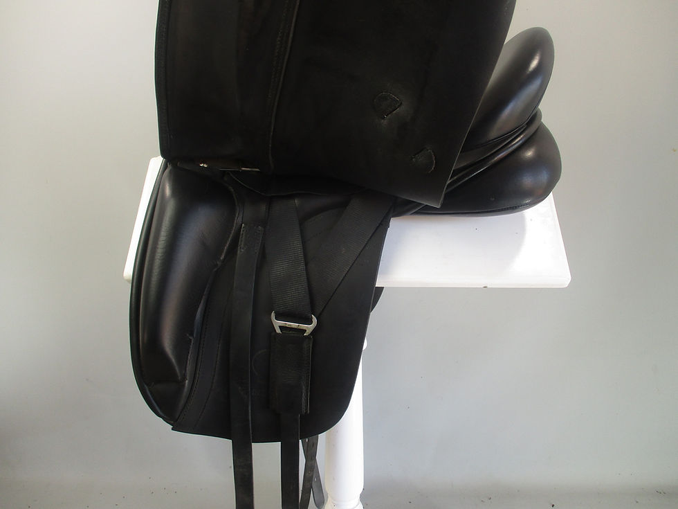 Thumbnail: Ideal Suzannah High Profile Dressage Saddle 17.5" W