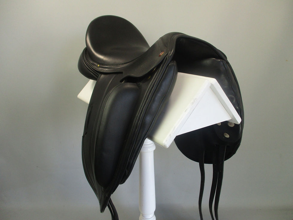 Thumbnail: Albion Fabrento Dressage Saddle 18" W