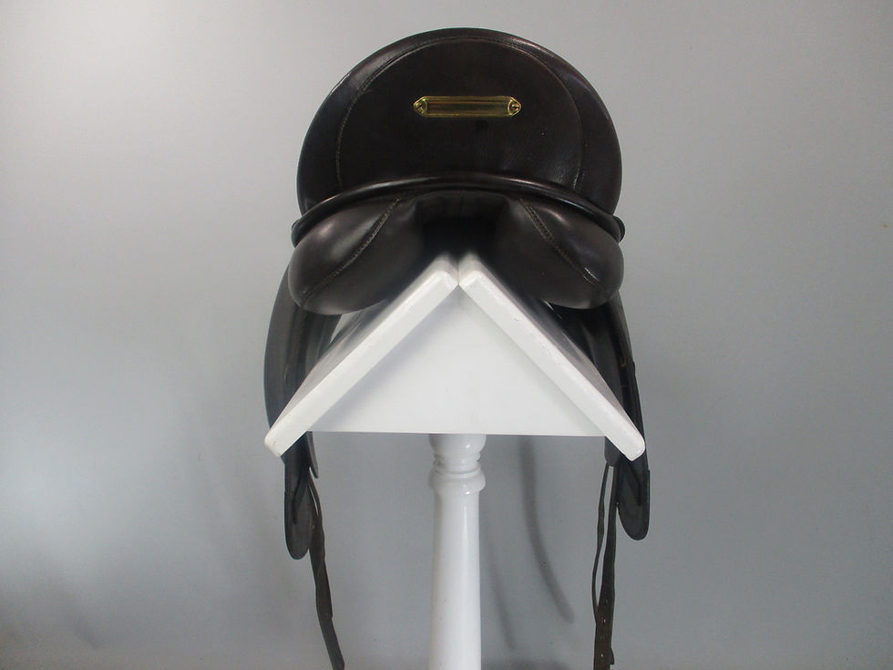 Thumbnail: Kentaur Young Dressage Saddle 16" MW * BROWN*