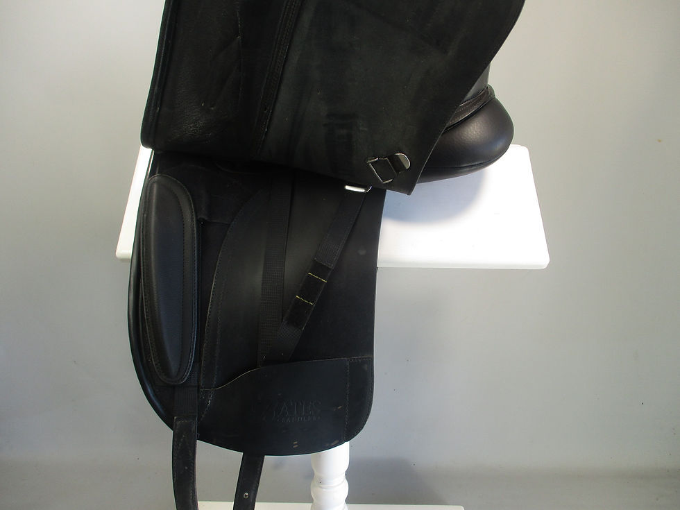 Thumbnail: Bates Dressage Saddle 17"