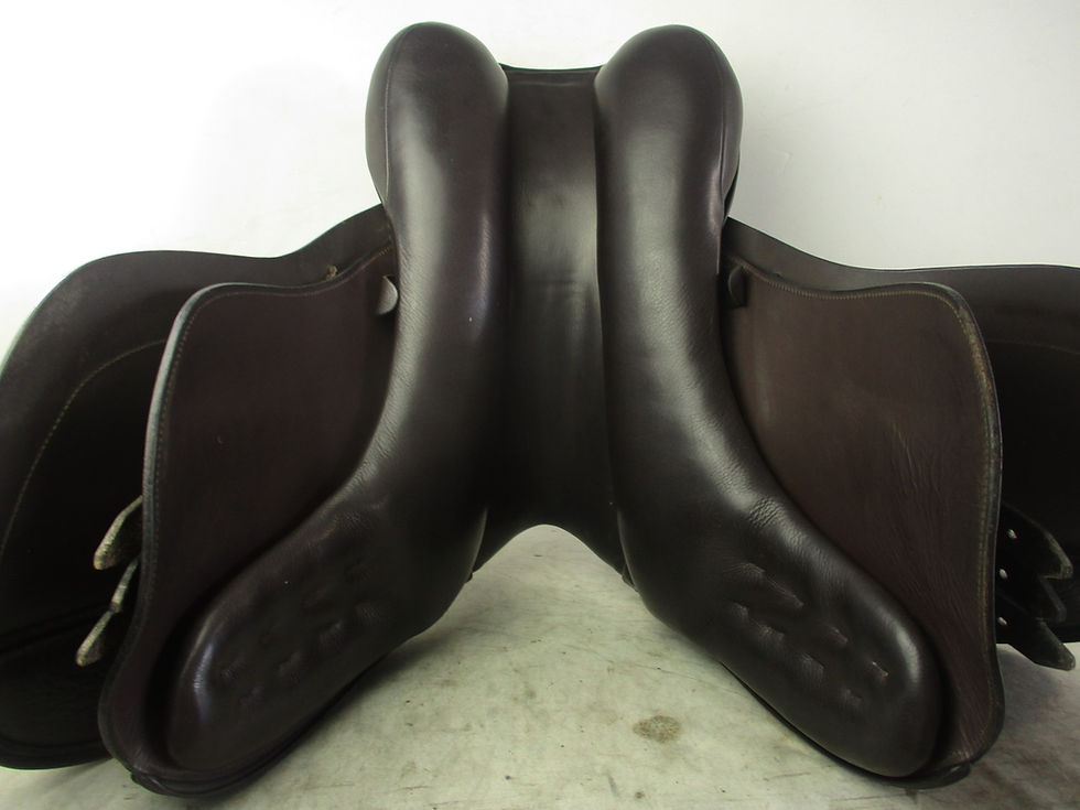 Thumbnail: Peter Horobin SF GP Saddle 18" MW *BROWN*