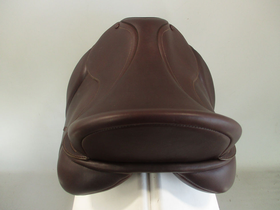 Thumbnail: Bates Luxe Show Saddle 16.5"