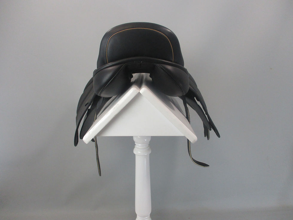 Thumbnail: GFS  Pony Jump Saddle Black or Brown 15" or 16"