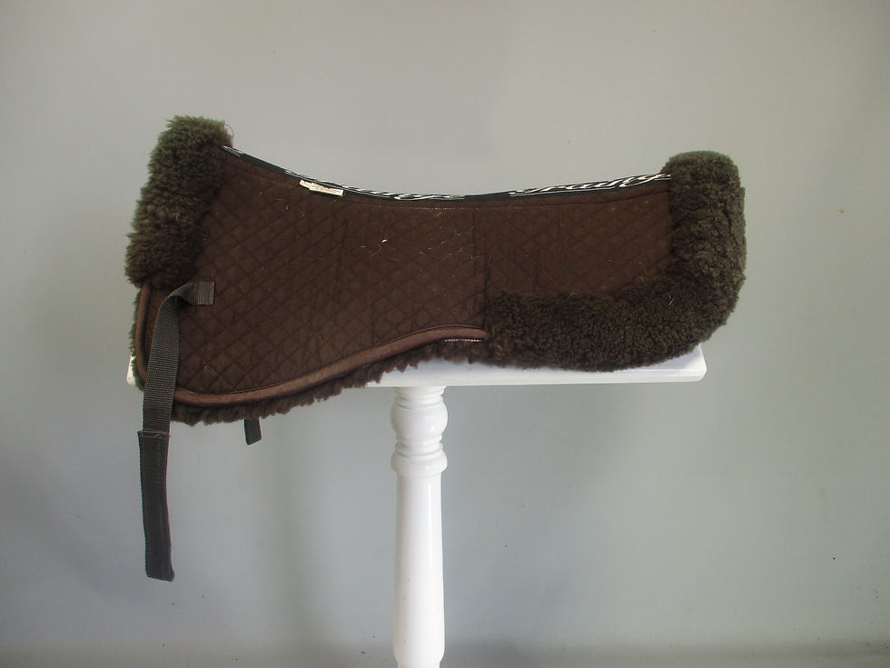 Thumbnail: Bates Artiste Mono Dressage Saddle 16.5" - 17" (Size 0) *BROWN*