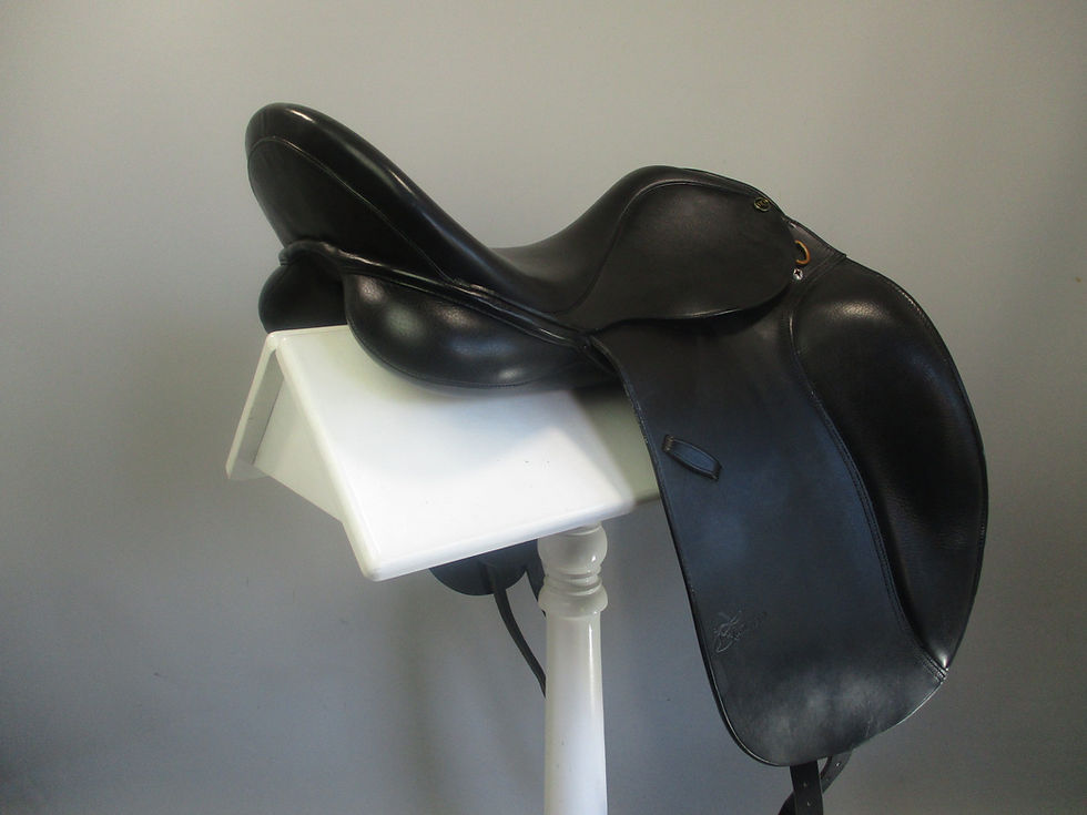 Thumbnail: Trainers Jessica Pro Dressage Saddle 17.5"