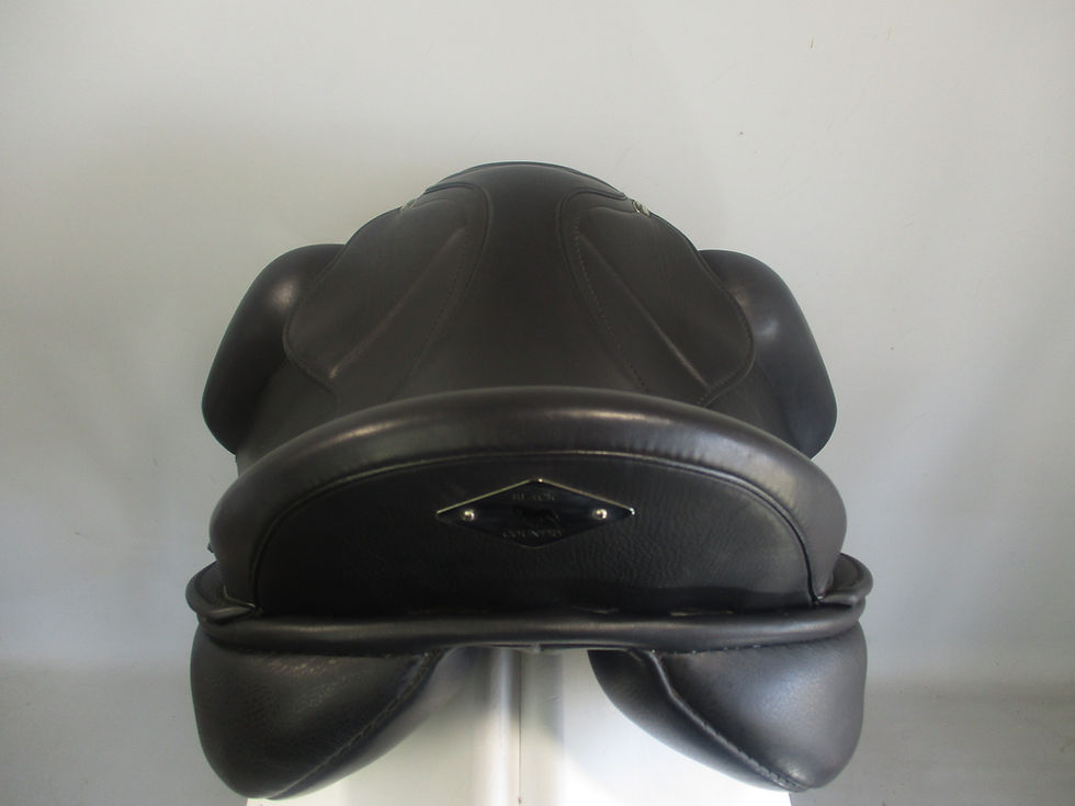 Thumbnail: Black Country Cavalina Pony Dressage Saddle 16.5" 2XW