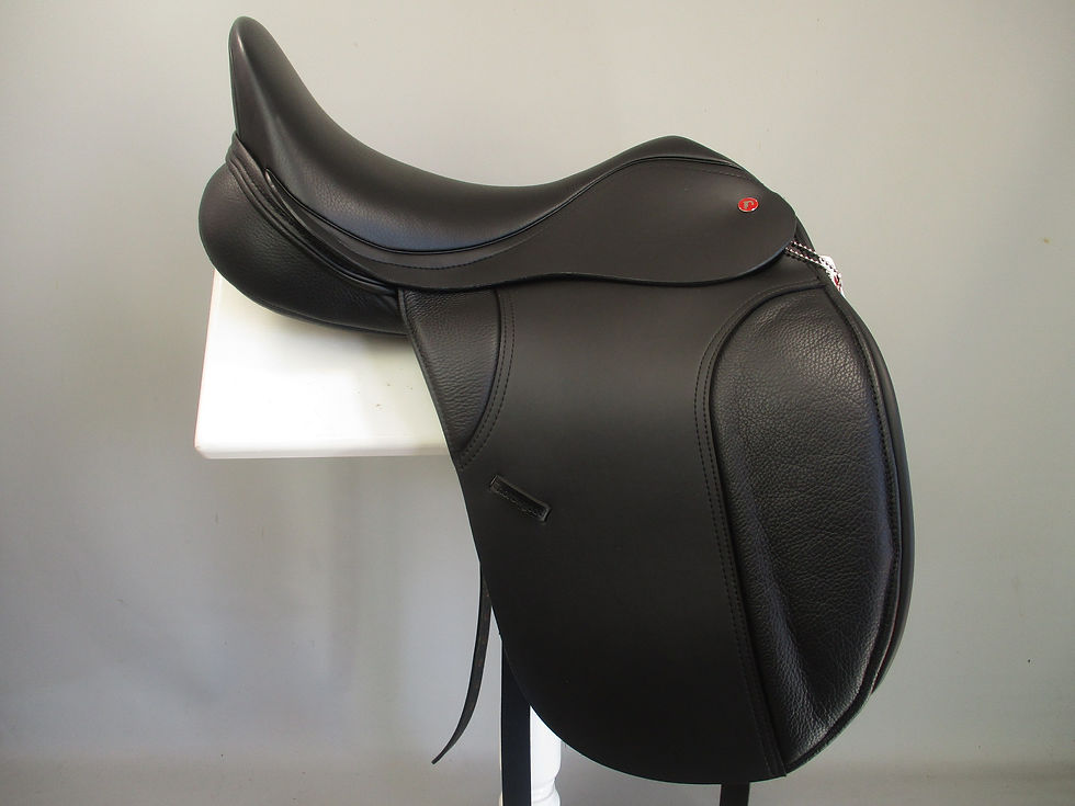 Thumbnail: Thorowgood T8 Low Profile Dressage Saddle 17"
