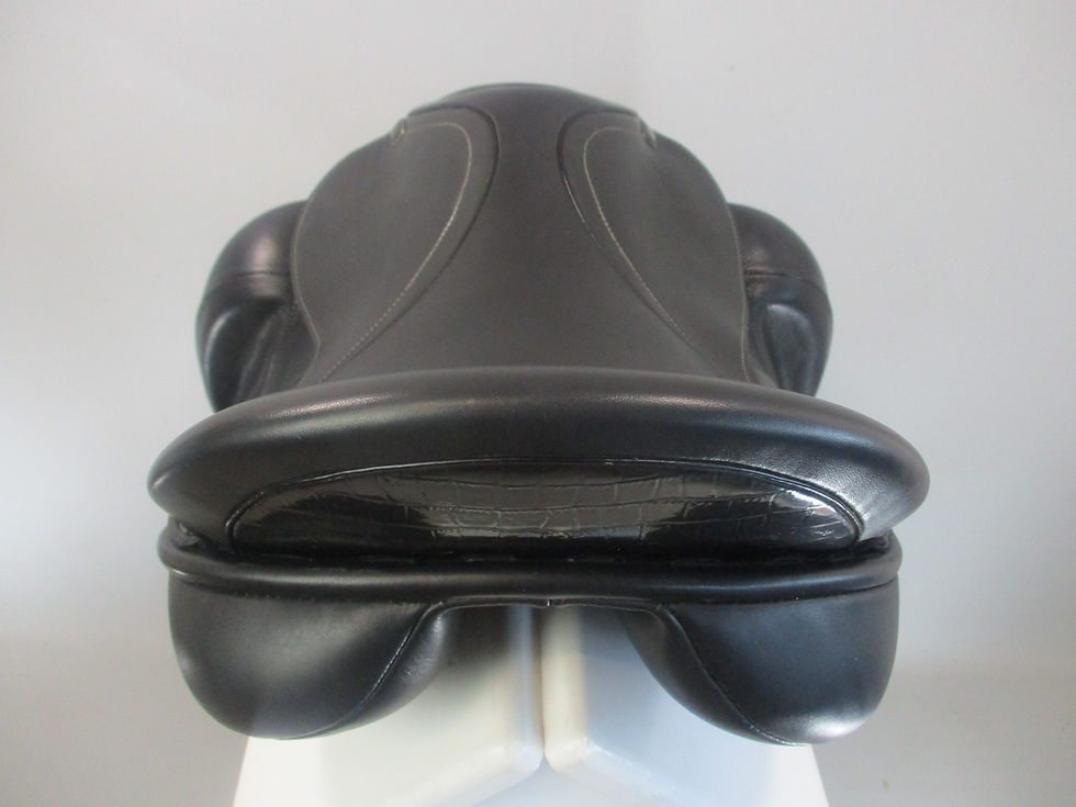 Thumbnail: GFS Premier Monoflap Dressage Saddle 17.5"