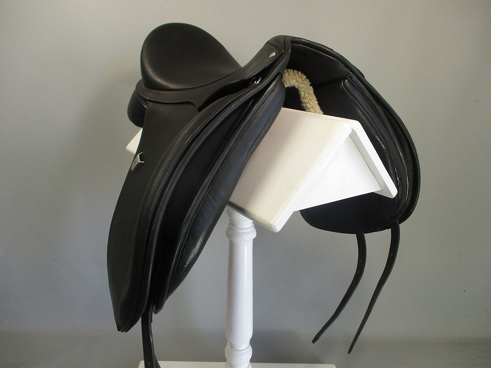 Thumbnail: Bates Dressage Saddle 17"