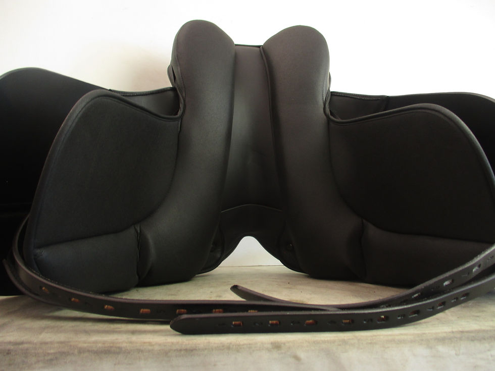 Thumbnail: Thorowgood T8 Low Profile Dressage Saddle 17"