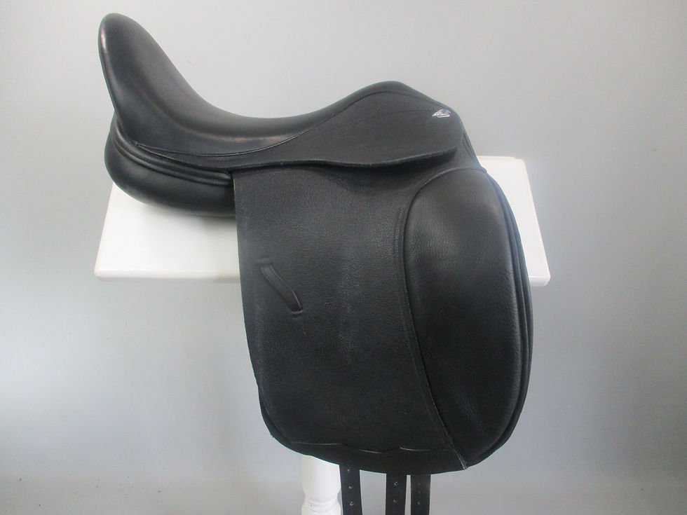 Thumbnail: Harry Dabbs Future IB Dressage Saddle 17.5" 2XW