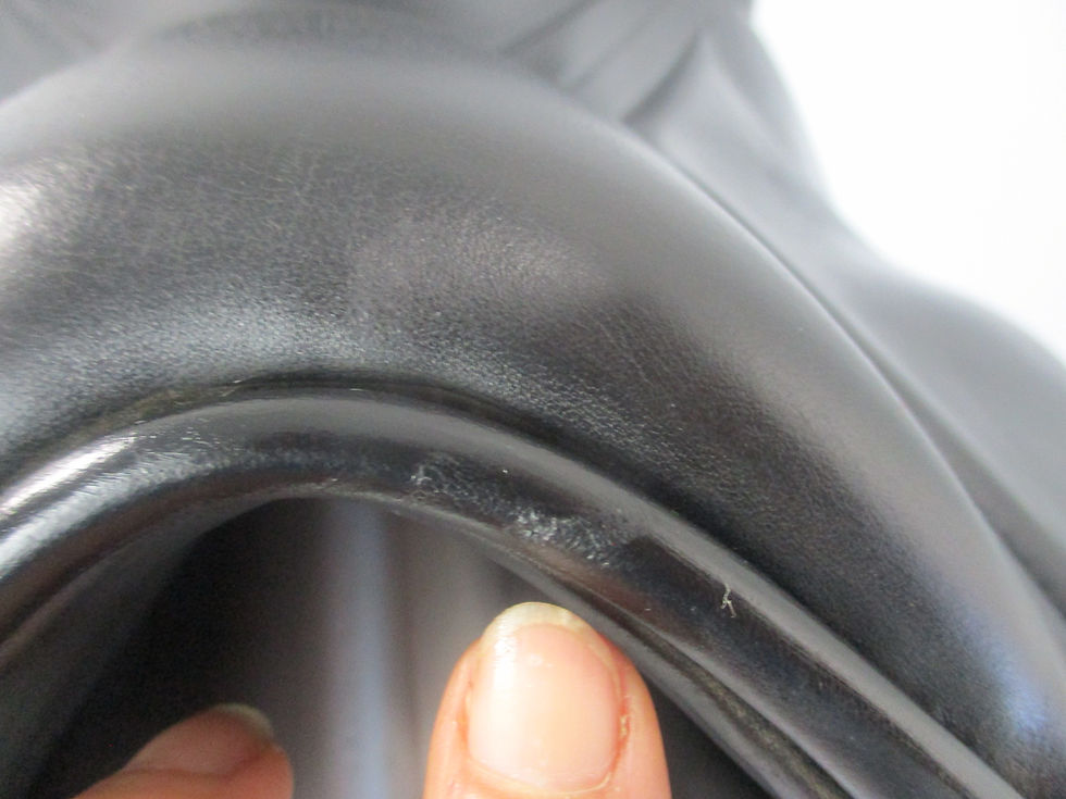 Thumbnail: Amerigo Vega Monoflap Dressage Saddle 17" M/MW