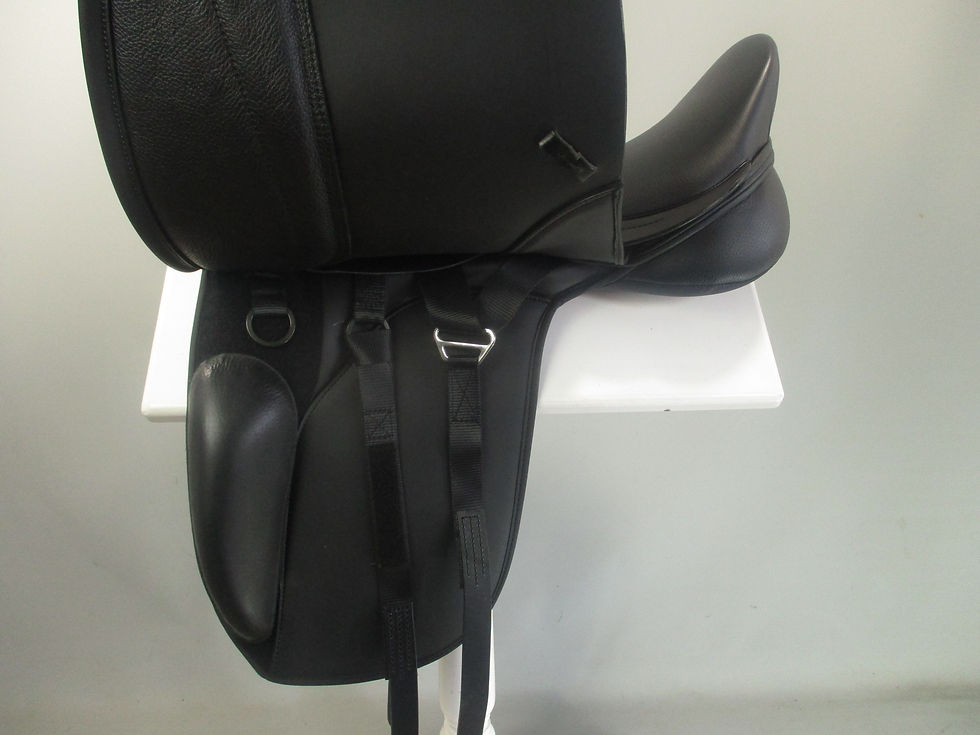 Thumbnail: Thorowgood T8 Dressage High Profile Saddle 18"