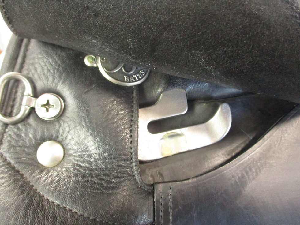 Thumbnail: Bates Pony Dressage Saddle 16"