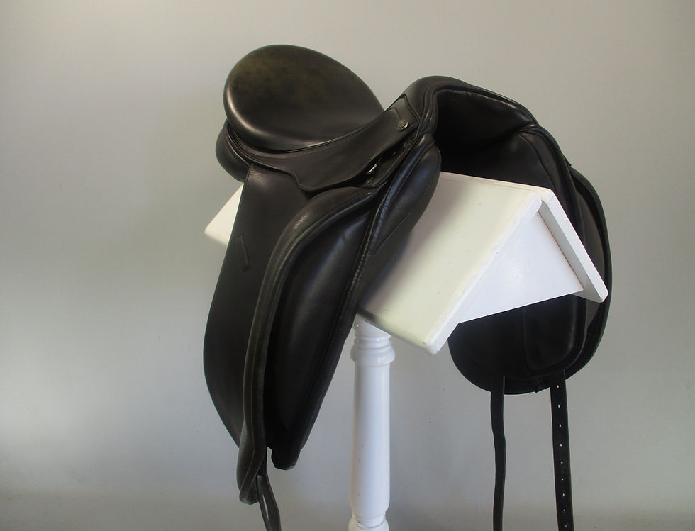 Thumbnail: PDS Euro Dressage Saddle 17.5"