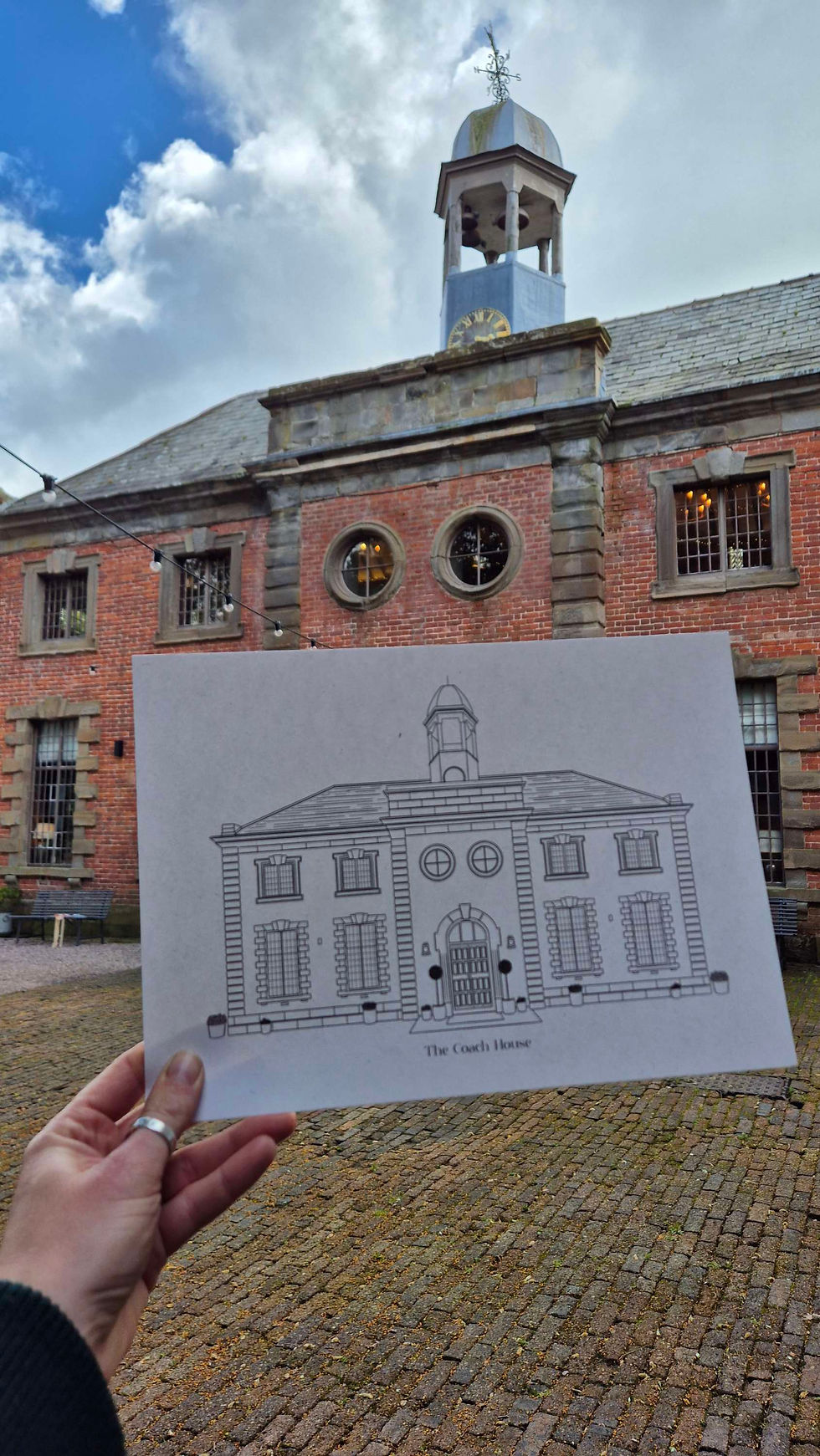 Thumbnail: The Coach House - Soughton Hall Illustration 