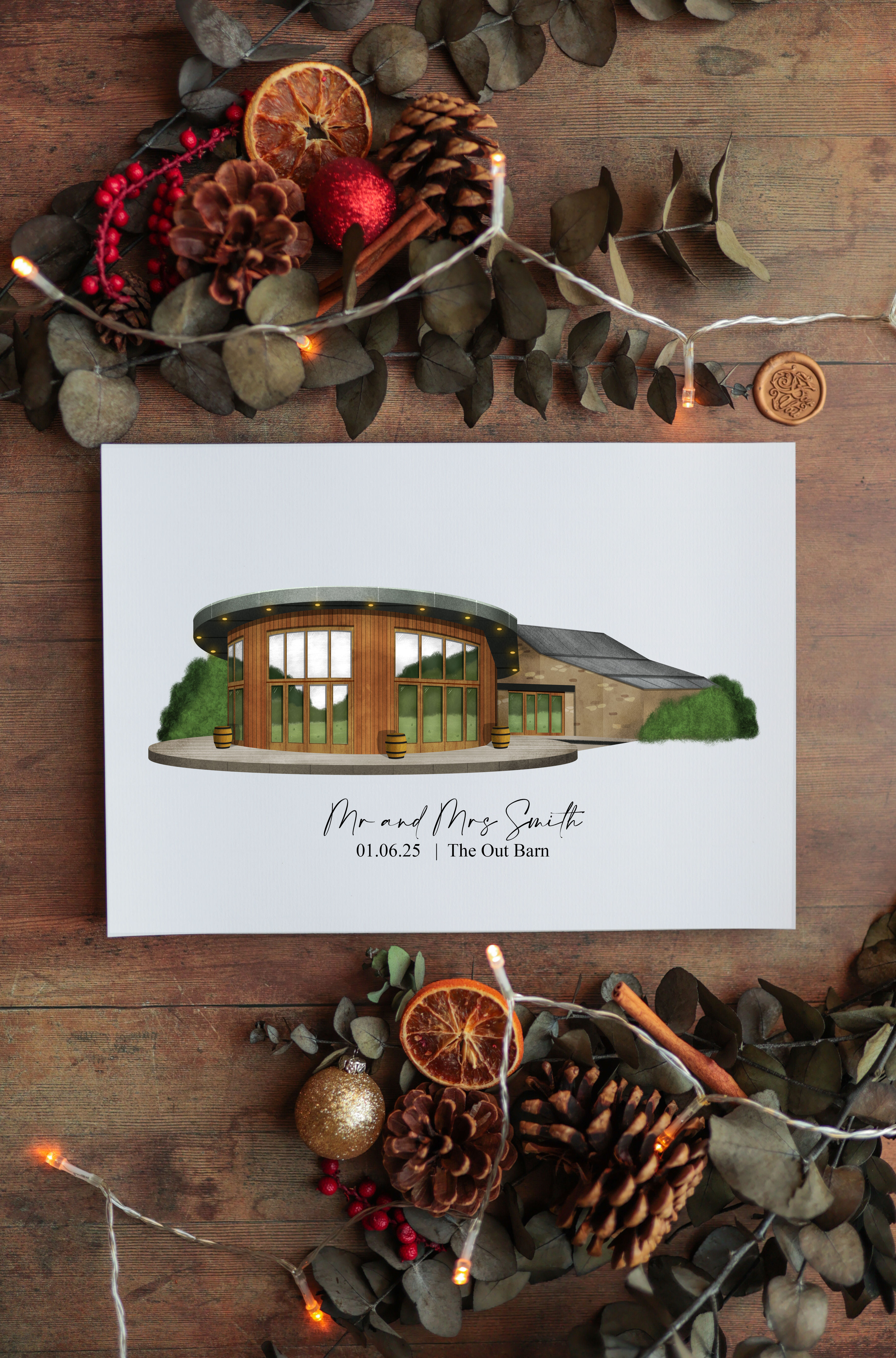 The Out Barn Illustration