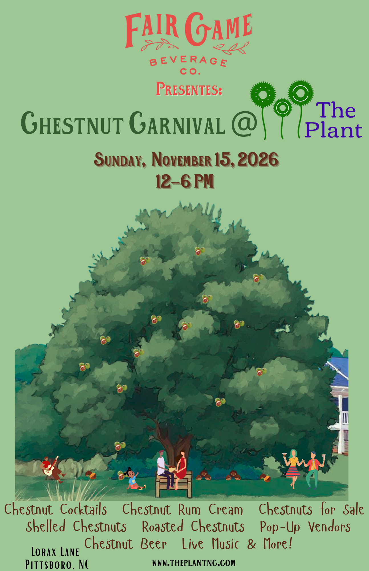 4th Annual Chestnut Carnival!