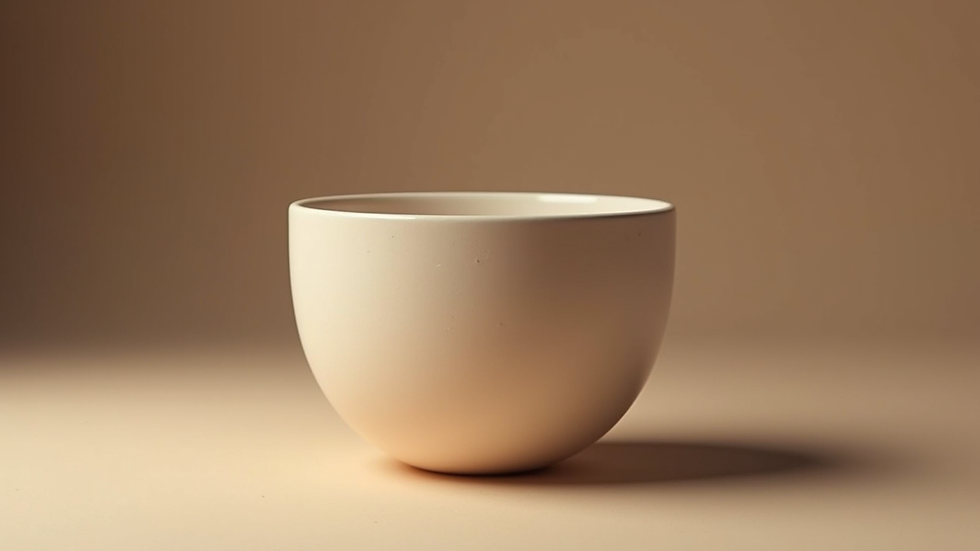 Close-up de vaso de cimento com acabamento liso e design moderno