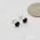 Thumbnail: Black Onyx Stud Earrings