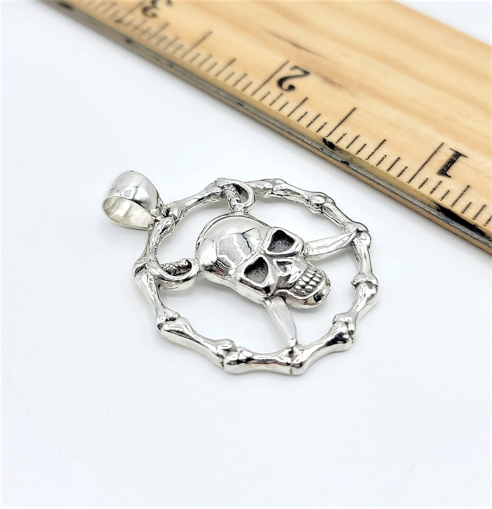 Thumbnail: Skull-n-Bones Pendant