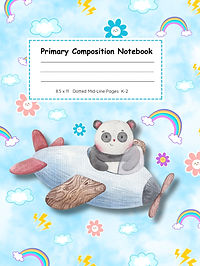 kindergarten activity books  blue front cover