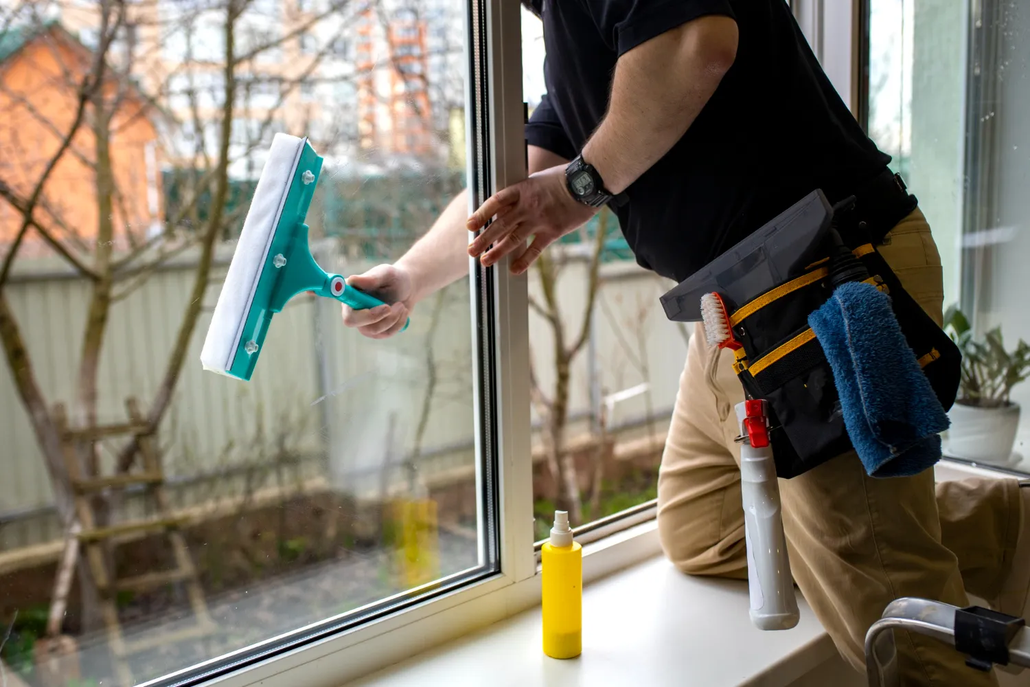 Window cleaning solution