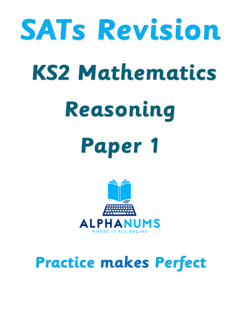 SATs Revision KS2 Maths Reasoning Paper 1