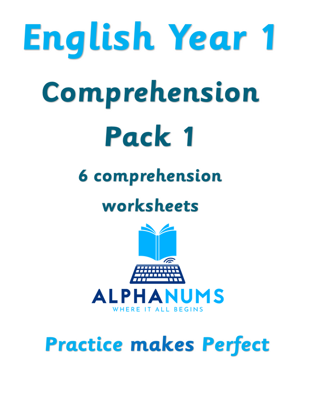 Year 1 Comprehension Pack1
