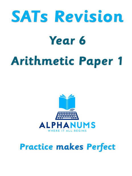 SATs Revision Year6 Arithmetic Paper1