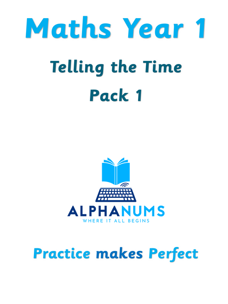 Telling the time pack 1-Year 1