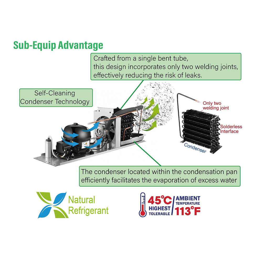 Thumbnail: Sub-equip,  C-48BR, 48" Solid Door Stainless Steel Reach-In Refrigerator