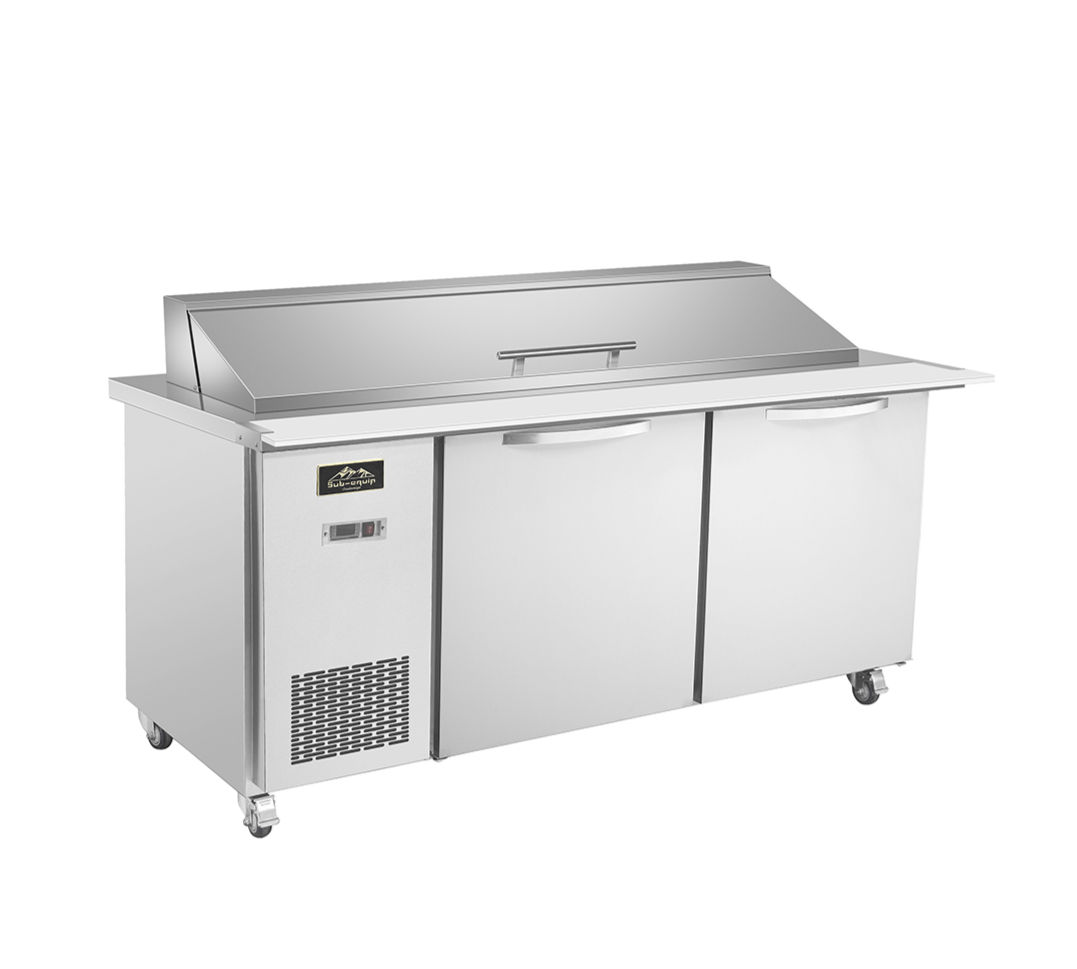 Sub-equip, CUSC-60R, 60"Refrigerated Prep Table With Side Mounted Compressor