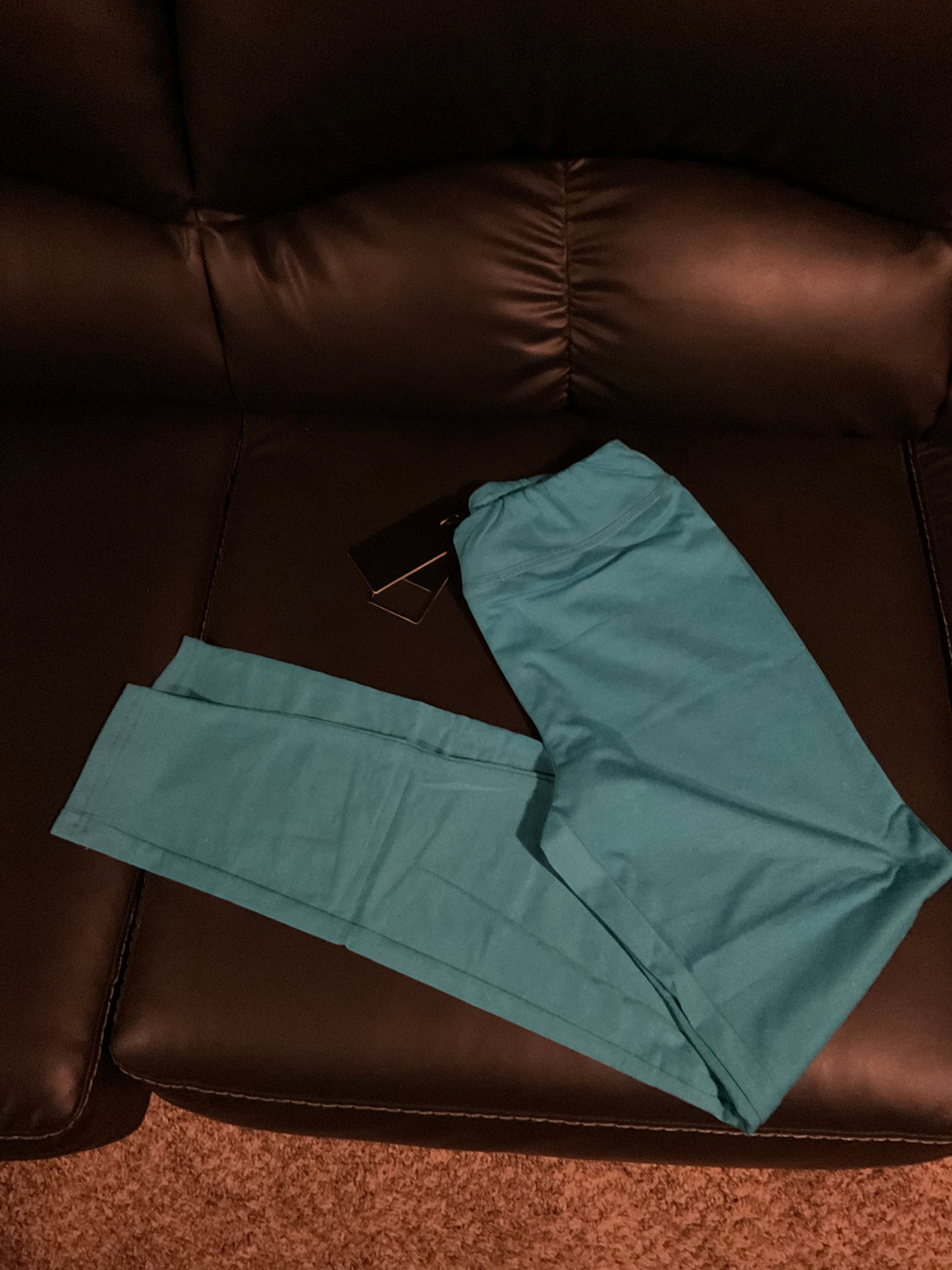 Turquoise Leggins
