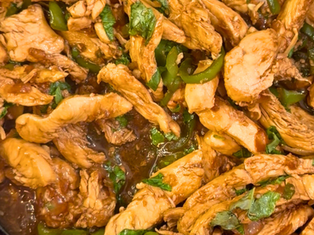 Garden-to-Table Cast Iron Thai Basil Chicken