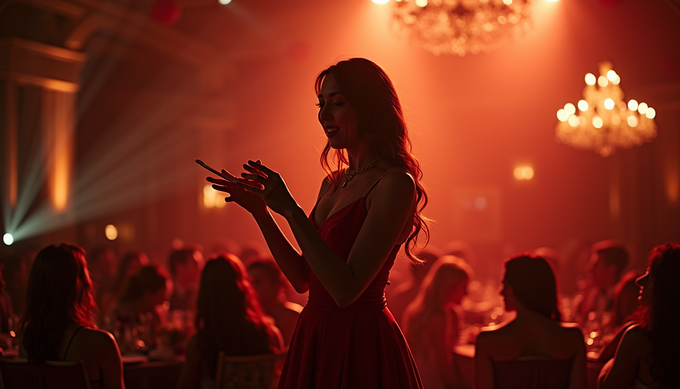 Enchant Your Big Day with Krystal the Award-Winning Magician for Your Las Vegas Wedding