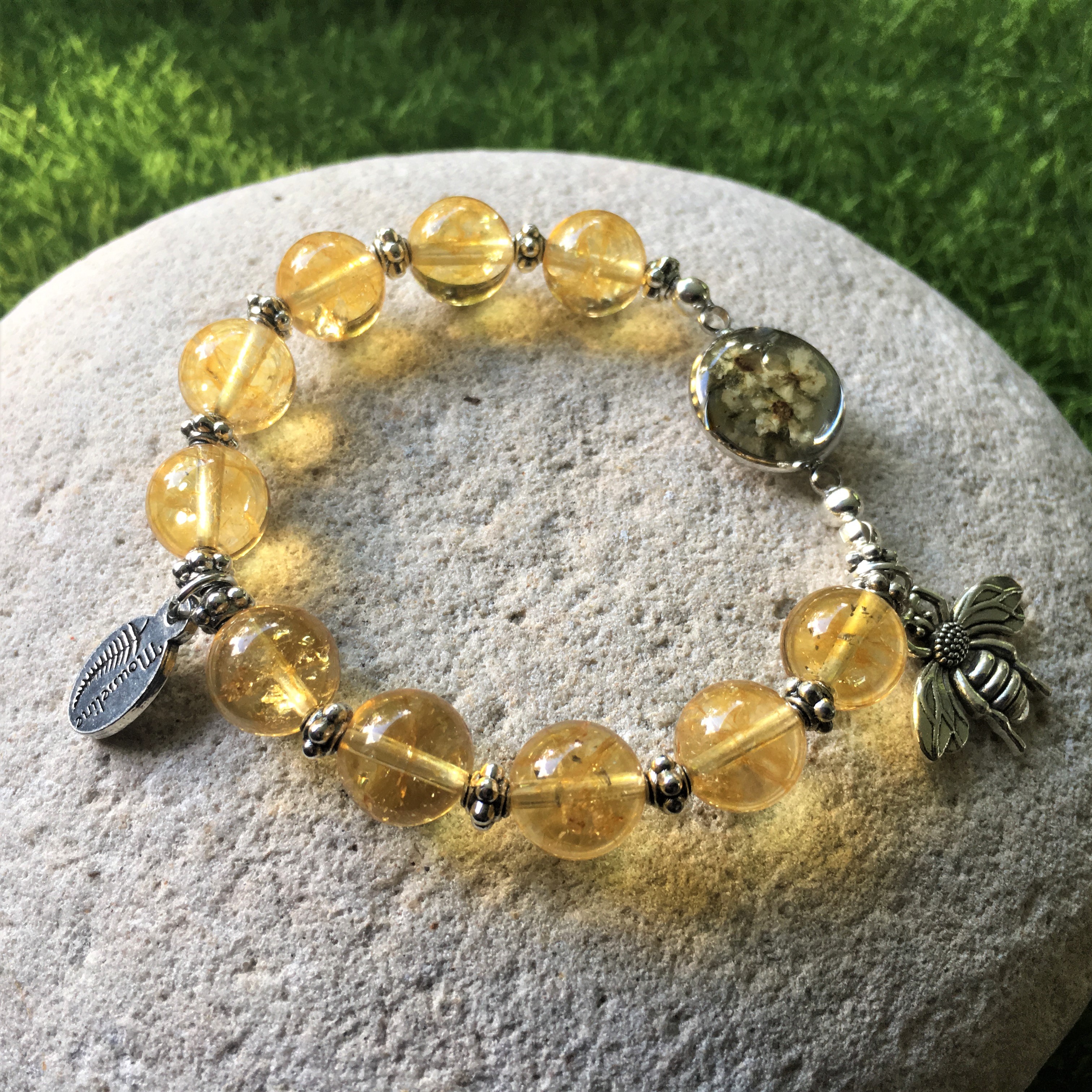 Bracelet Abeille Citrine-Citrine-Bee Bracelet