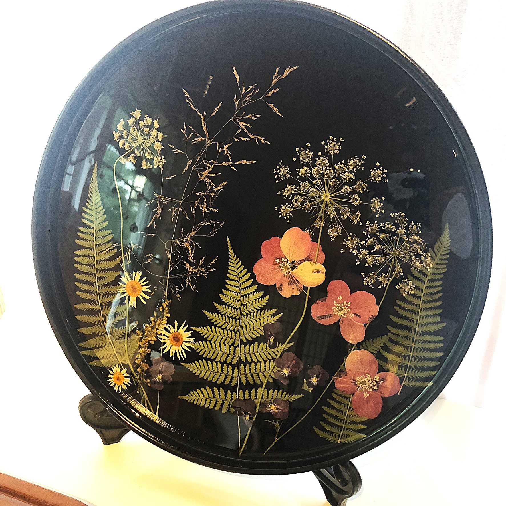 Cabaret Botanique-Botanical Tray (avec/with hydrangeas)