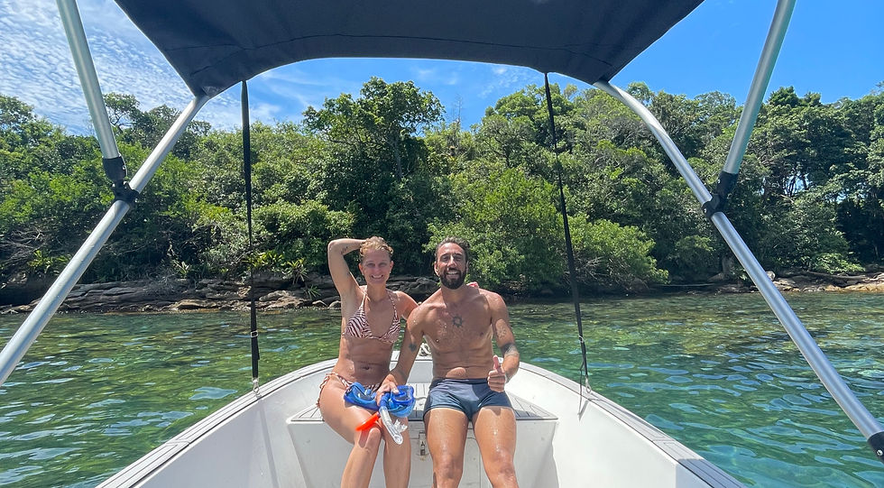 Private boat snorkel tour