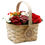 Thumbnail: Large Soap Red Bouquet in Wicker Basket