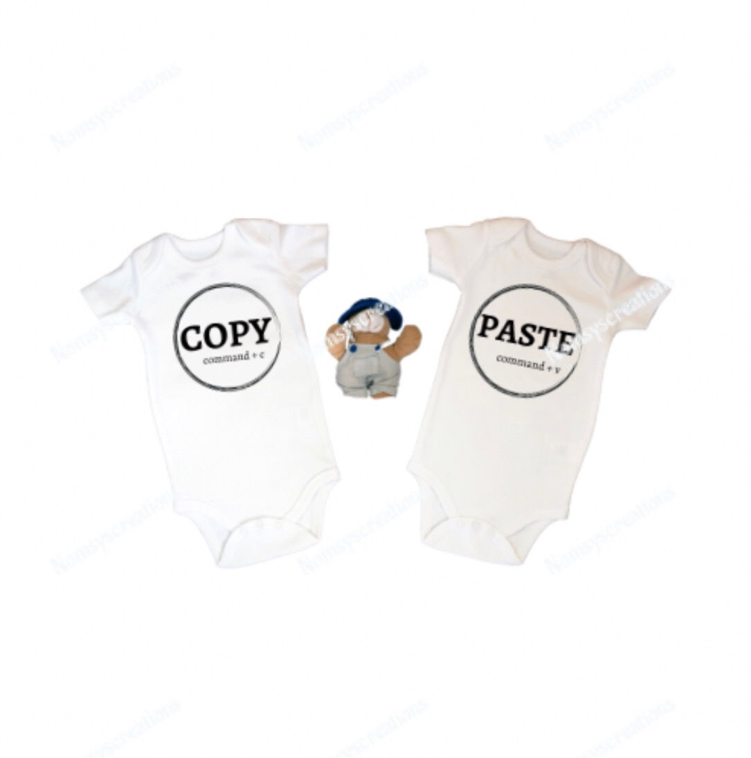 Twin Baby Bodysuit