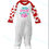 Thumbnail: Valentine BabySleepsuit