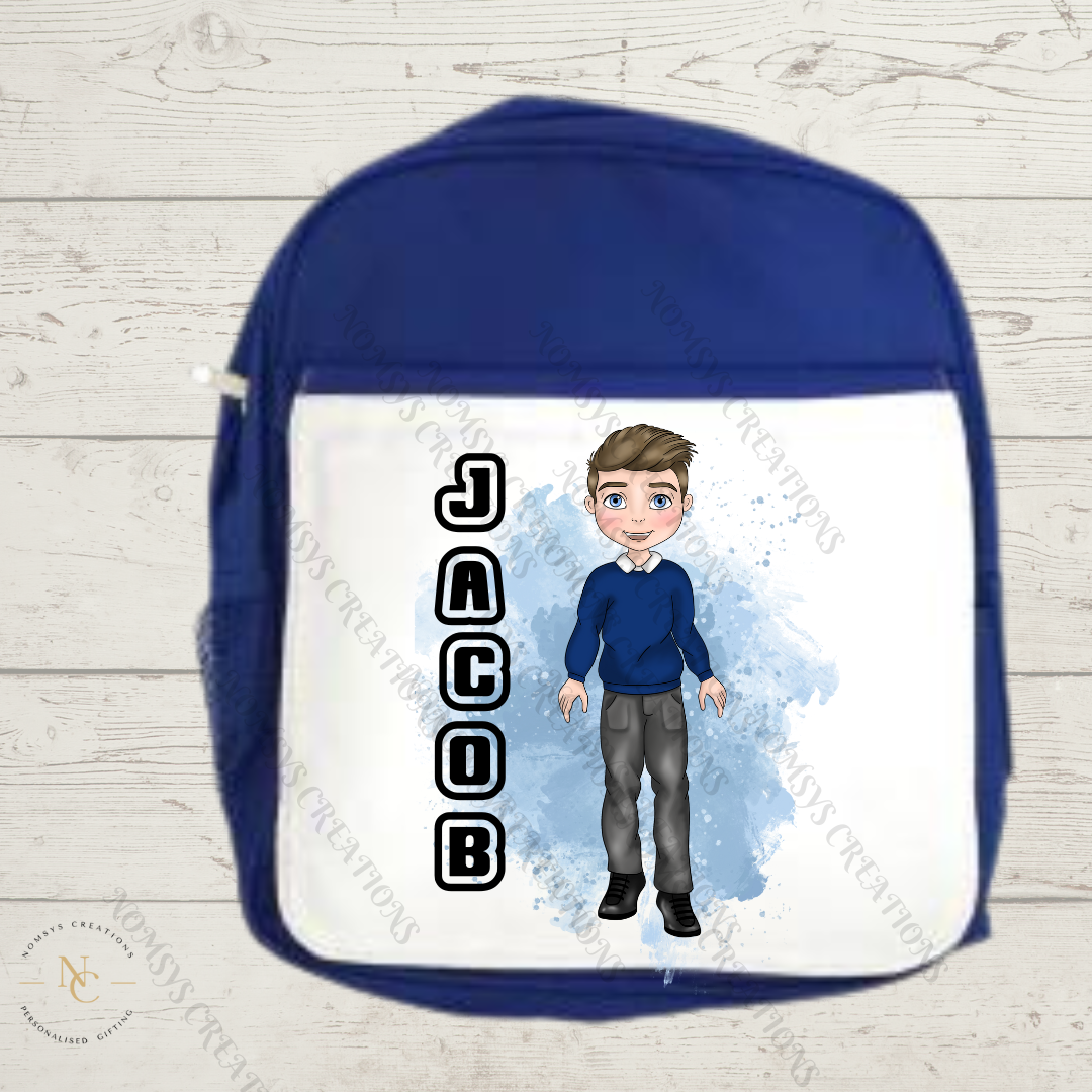 Kids Personalised Backpack