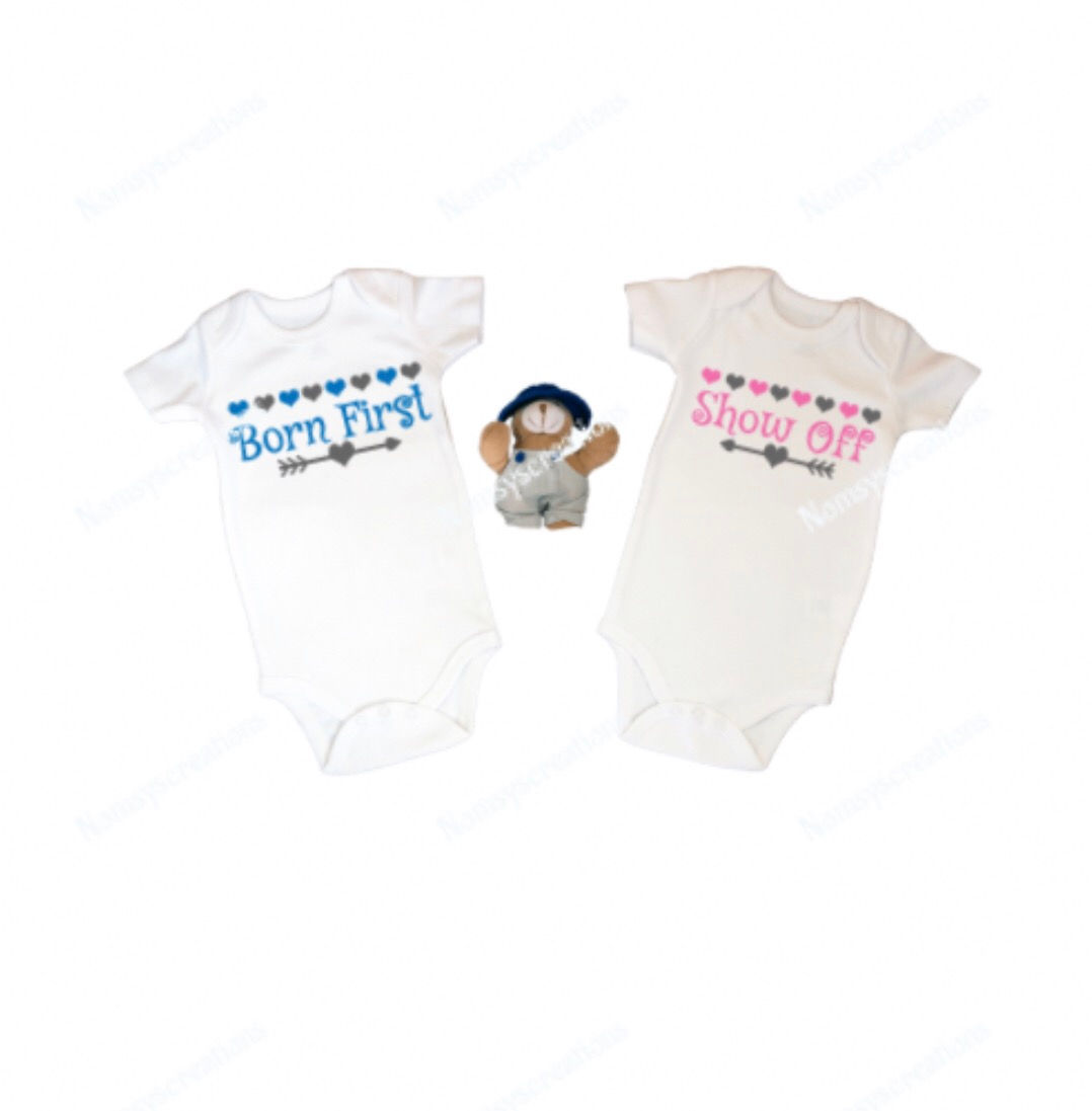 Twin Baby Bodysuit